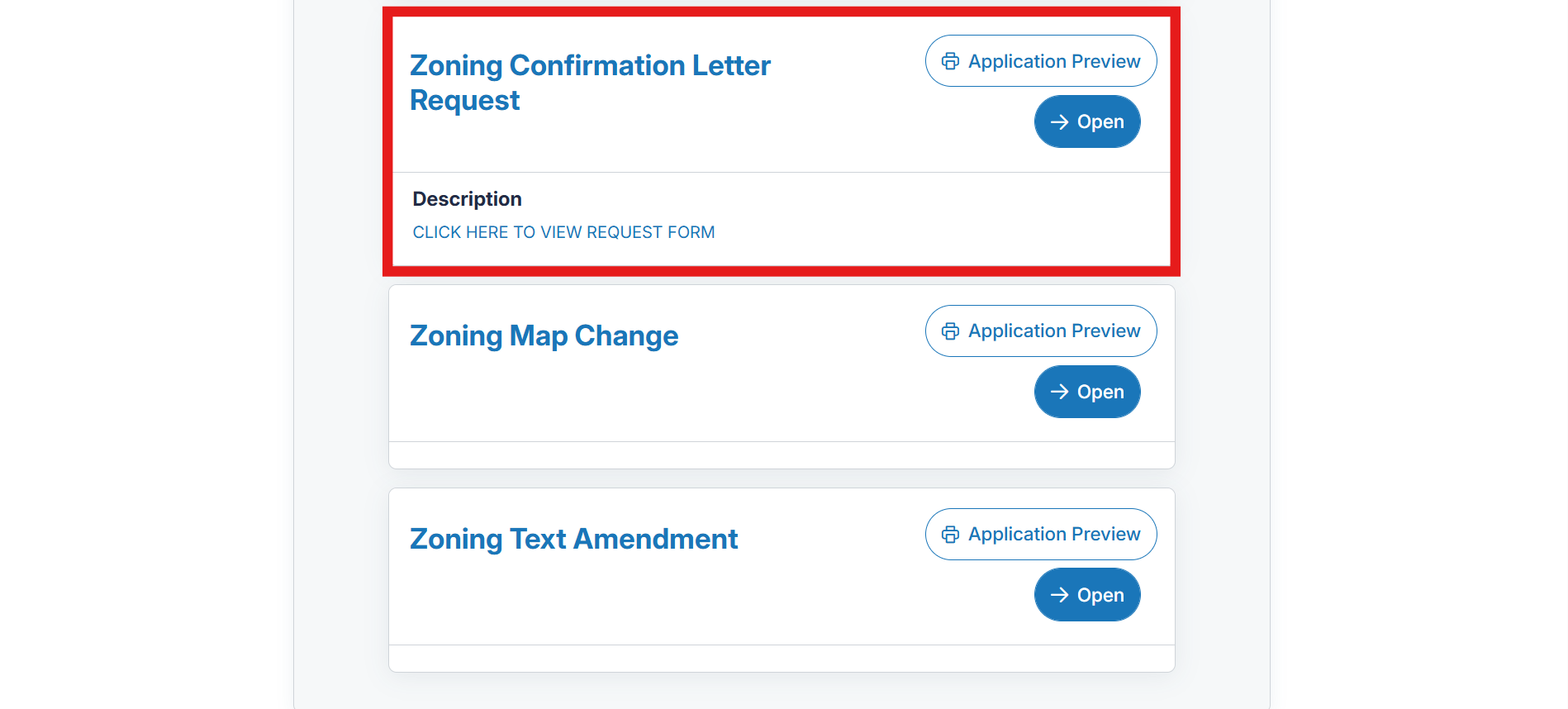 Zoning Confirmation Letter Request Instructions 5.